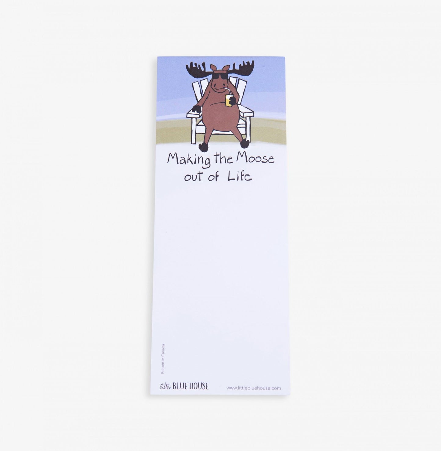 Magnetic Notepad - Making the Moose out of Life