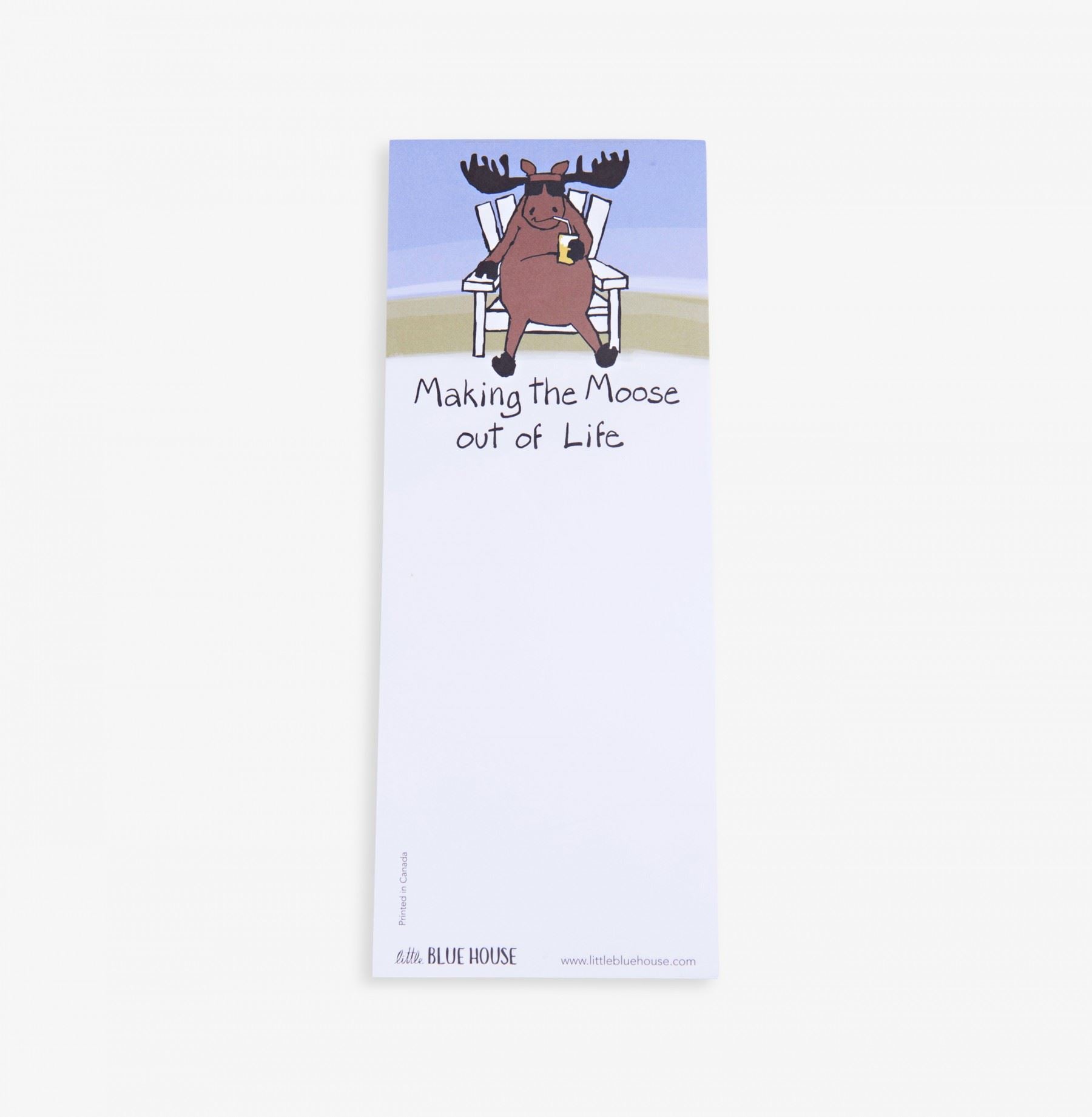 Magnetic Notepad - Making the Moose out of Life