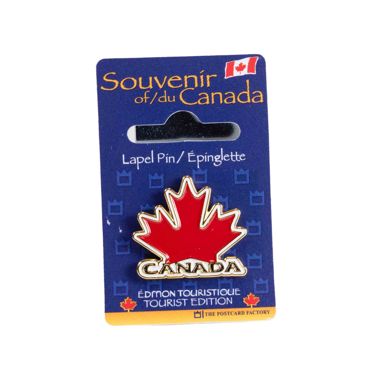 翻领别针 - 枫叶