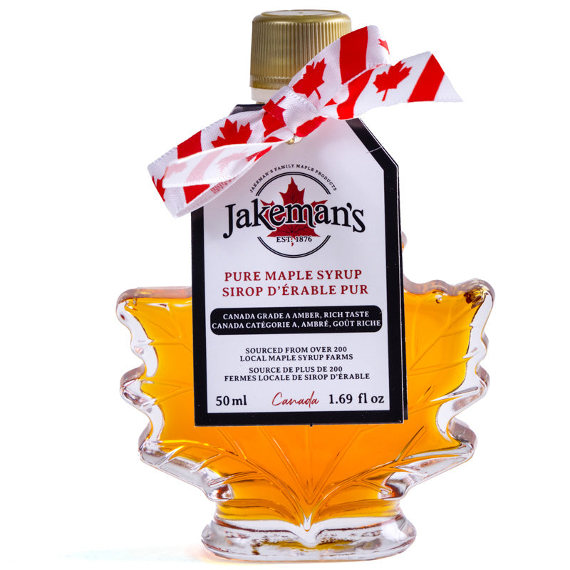 Maple Syrup Canada Grade A Amber 50ml Gift Pack - Jakeman's Maple Products