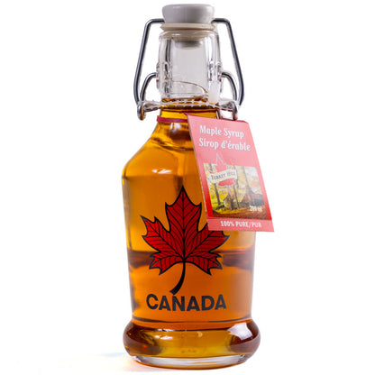 Maple Syrup Cruchon Gourmet Canada Grade A Amber Golden Delicate 200ml - Turkey Hill Front View