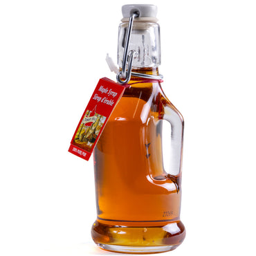 Maple Syrup Cruchon Gourmet Canada Grade A Amber Golden Delicate 200ml - Turkey Hill Side View