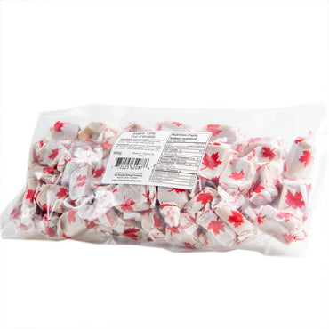 Maple Taffy – 450g Soft Canadian Maple Candy Treat nutrition facts