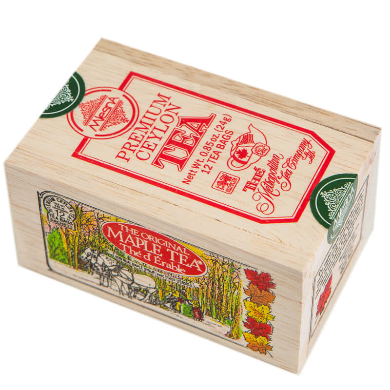 Maple Tree Tea Maple Tea in Wood Box - 12 tea bags – UCANADA