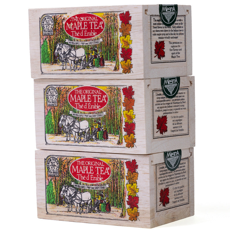 Maple Tea Gift Pack 12 tea bags x 3