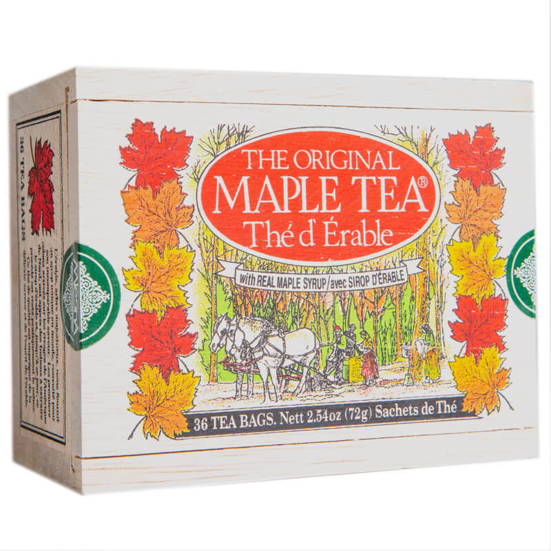 Maple Tea in Wood Box - 36 tea bags – UCANADA