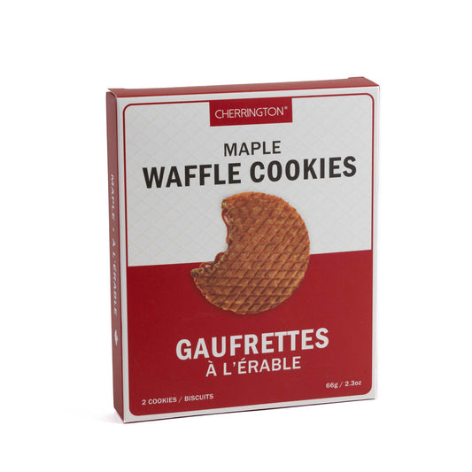 Maple Waffle Cookies - front
