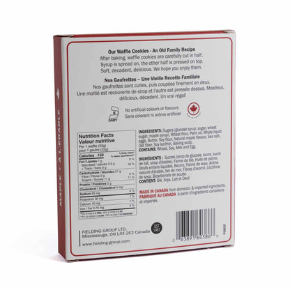 Maple Waffle Cookies - ingredients 