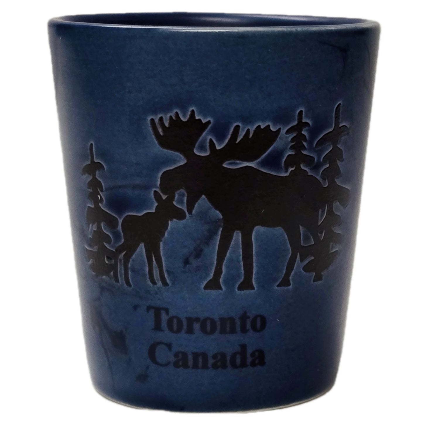 Moose Toronto Canada Marble Shot Glass