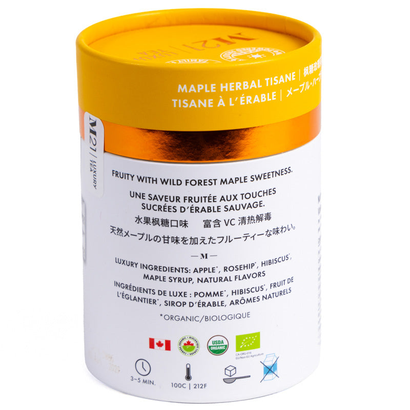 Maple Tree Tea Organic Maple Herbal Tisane Tea in Paper Can - 12 tea bags – UCANADA