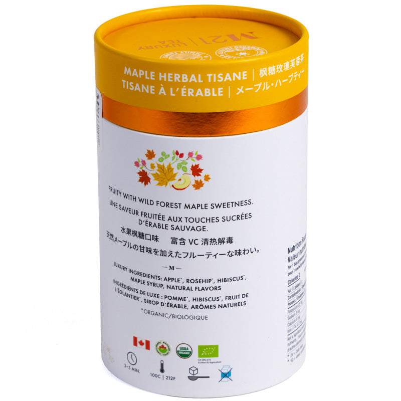 Maple Tree Tea Organic Maple Herbal Tisane Tea in Paper Can - 24 tea bags – UCANADA