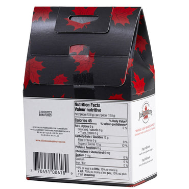 Canadian 100% Pure Maple Candy - Jakeman's 160g Nutrition Facts