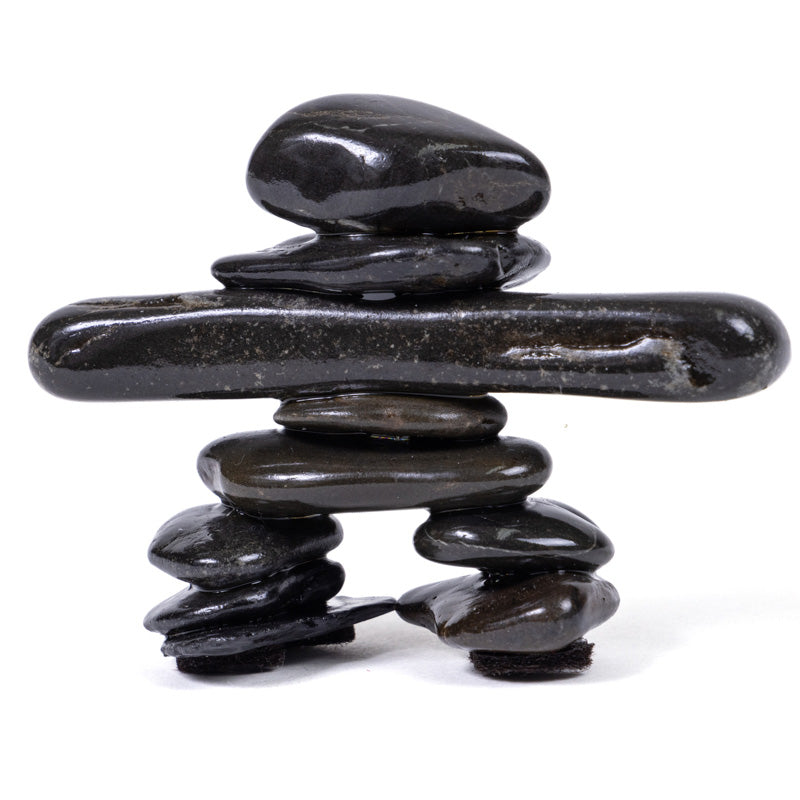 Indigenous Stone Inukshuk Statue