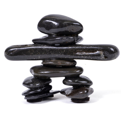 Indigenous Stone Inukshuk Statue