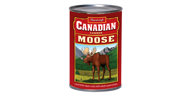 Canadian Canned Moose