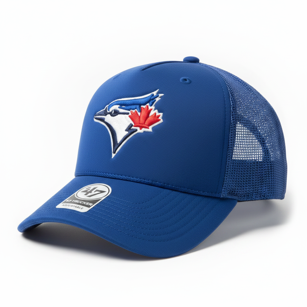 MLB Toronto Blue Jays Foam Front '47 Trucker Cap