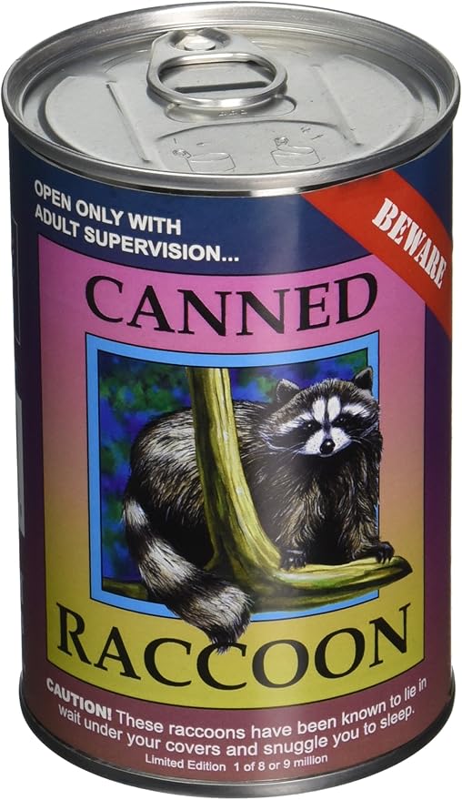 Raccoon Canned Critter