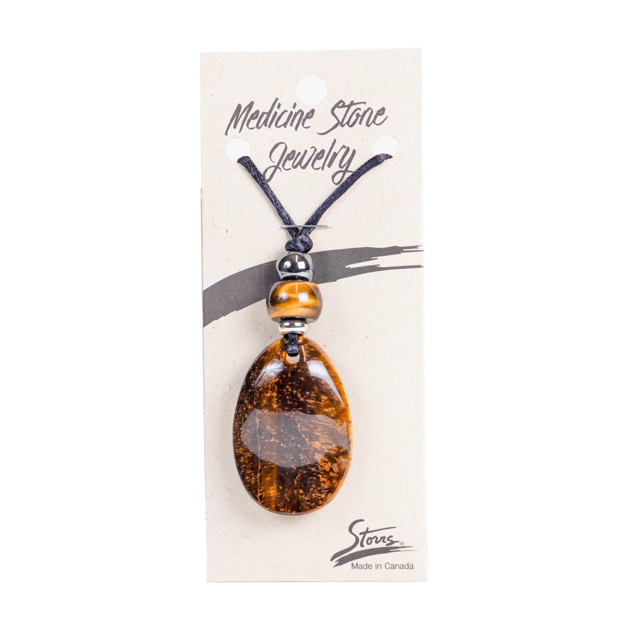 Tigereye Medicine Stone Necklace