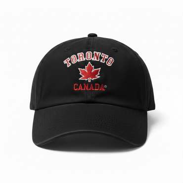 Toronto Canada Collegiate Maple Leaf Cap front