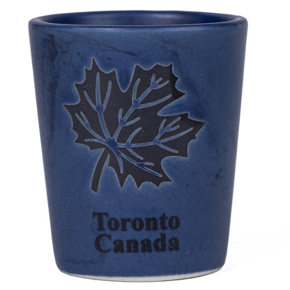 Toronto Maple Leaf Marble Shot Glass