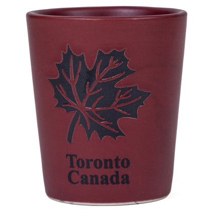 Toronto Maple Leaf Marble Shot Glass