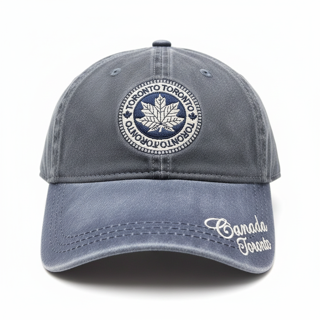 Toronto Canada Maple Leaf Patch Cap front
