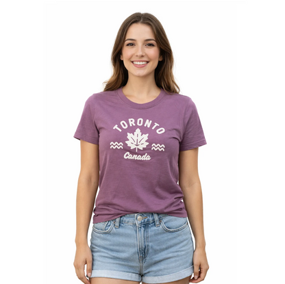 Toronto Canada Maple Leaf Women’s Relaxed Fit T-Shirt