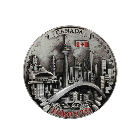 Toronto CN Tower Metal Plate Magnet