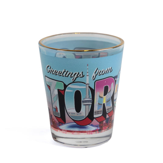 Toronto Downtown Water View Shot Glass