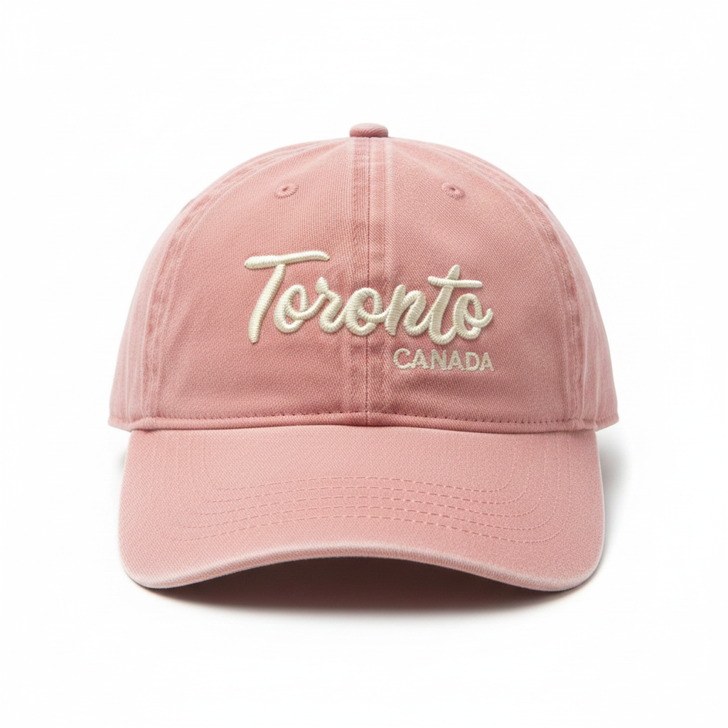 Toronto Embroidered Script Baseball Cap Front