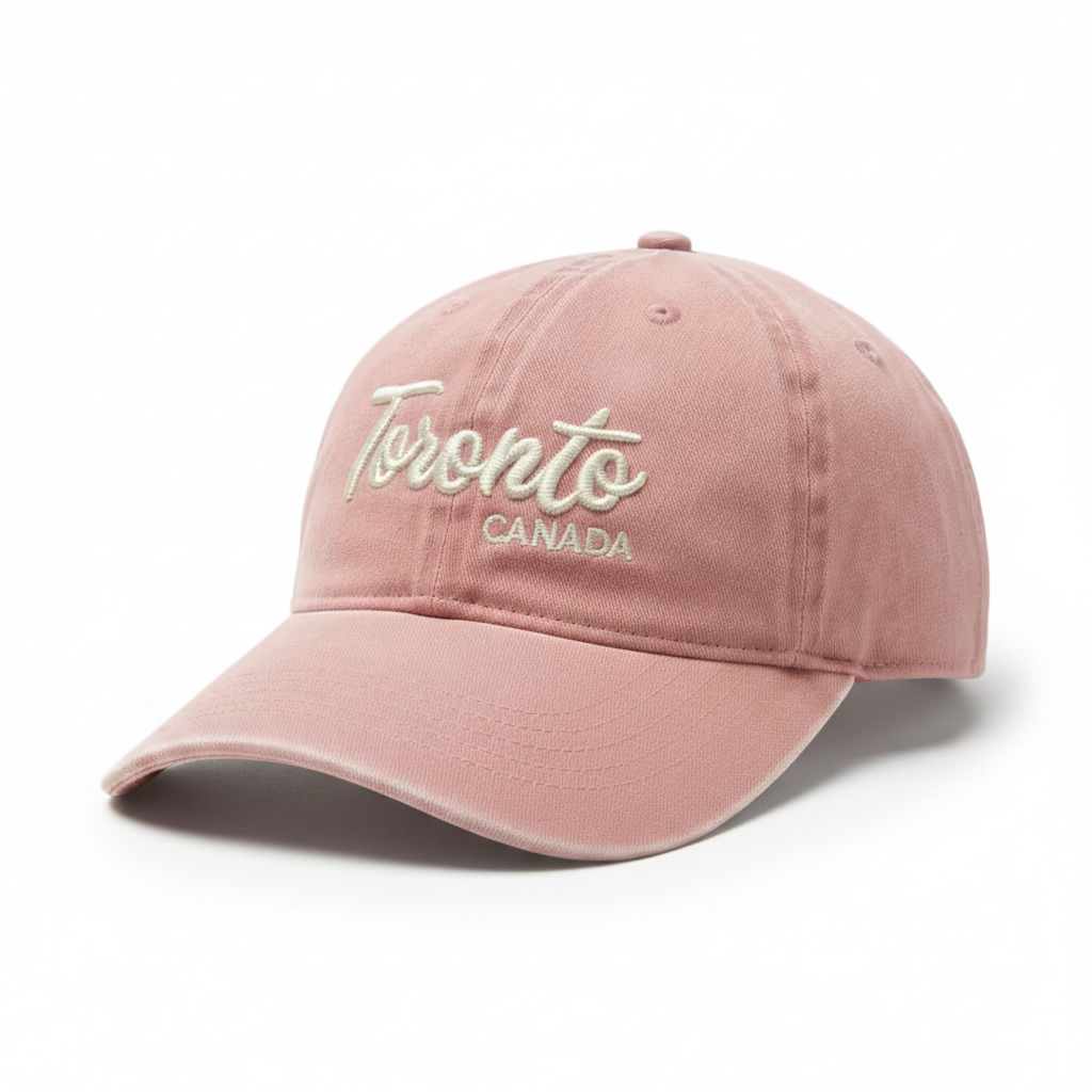 Toronto Embroidered Script Baseball Cap Side