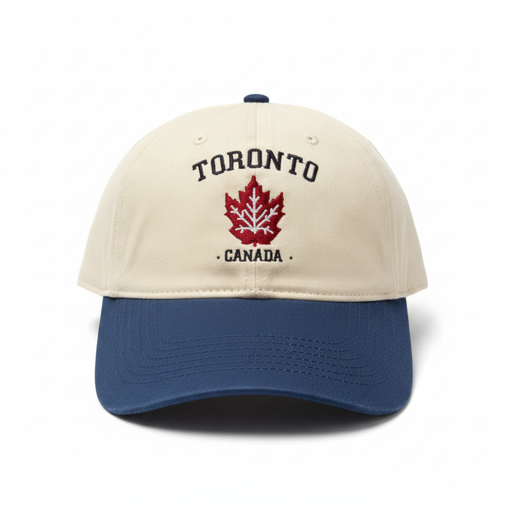 Toronto Maple Leaf Embroidered Baseball Cap front