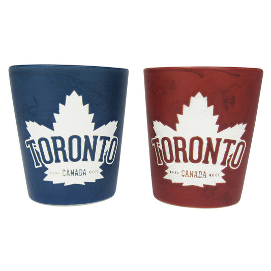 Toronto Maple Leaf Marble Shot Glass