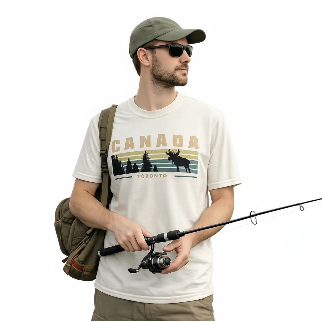 Toronto Moose Forest Retro T-Shirt
