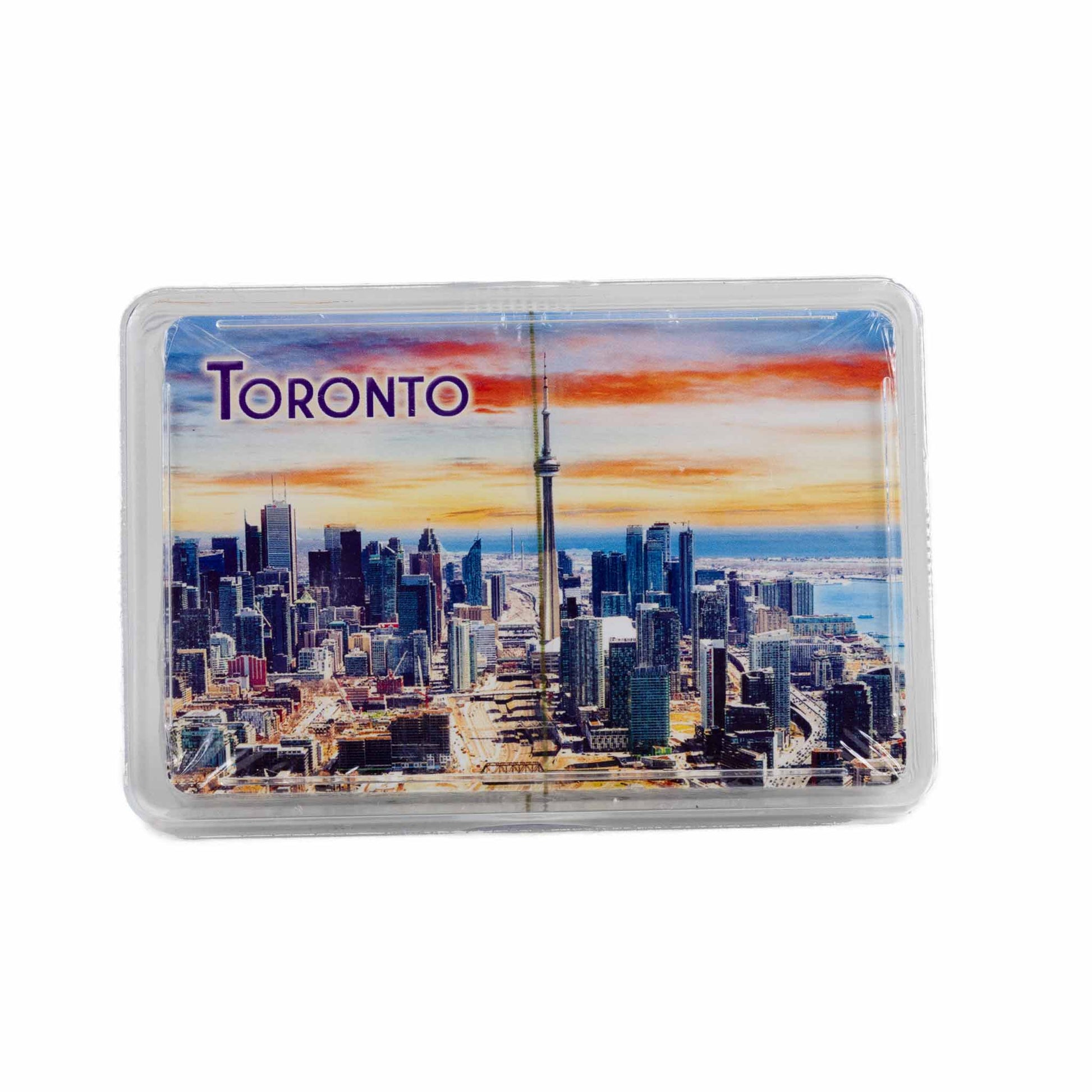 Toronto Playing Card - Cityscape at Sunset