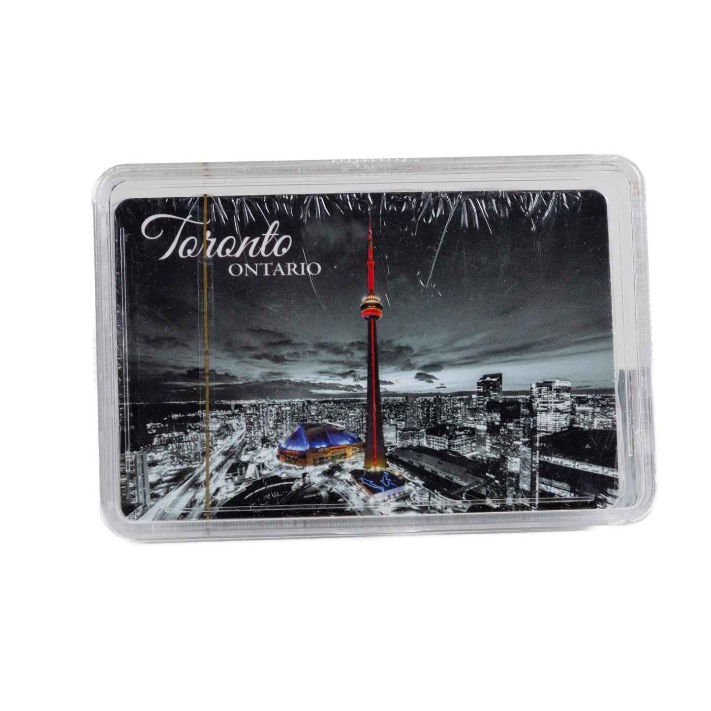 Toronto Playing Card - CN Tower and Rogers Centre at Night