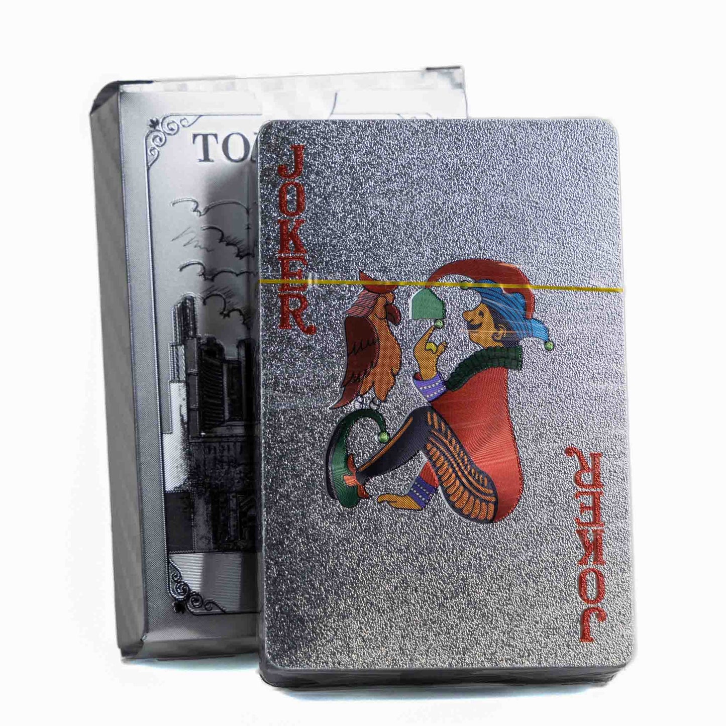 Toronto Playing Cards – CN Tower Skyline Silver Deck Joker Card