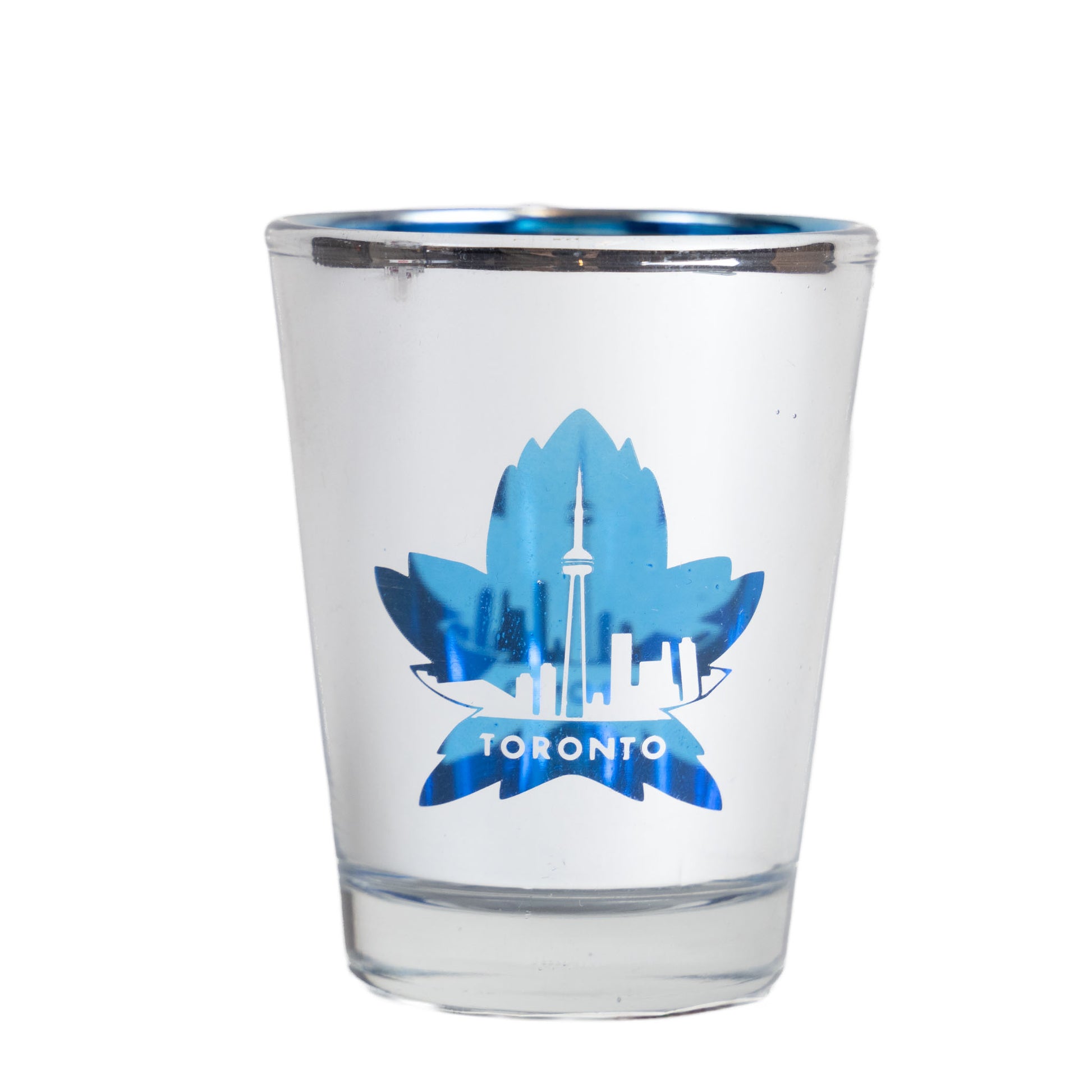 Toronto Skyline Printed Shot Glass with CN Tower