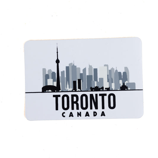 Toronto Downtown Silhouette Sticker - black