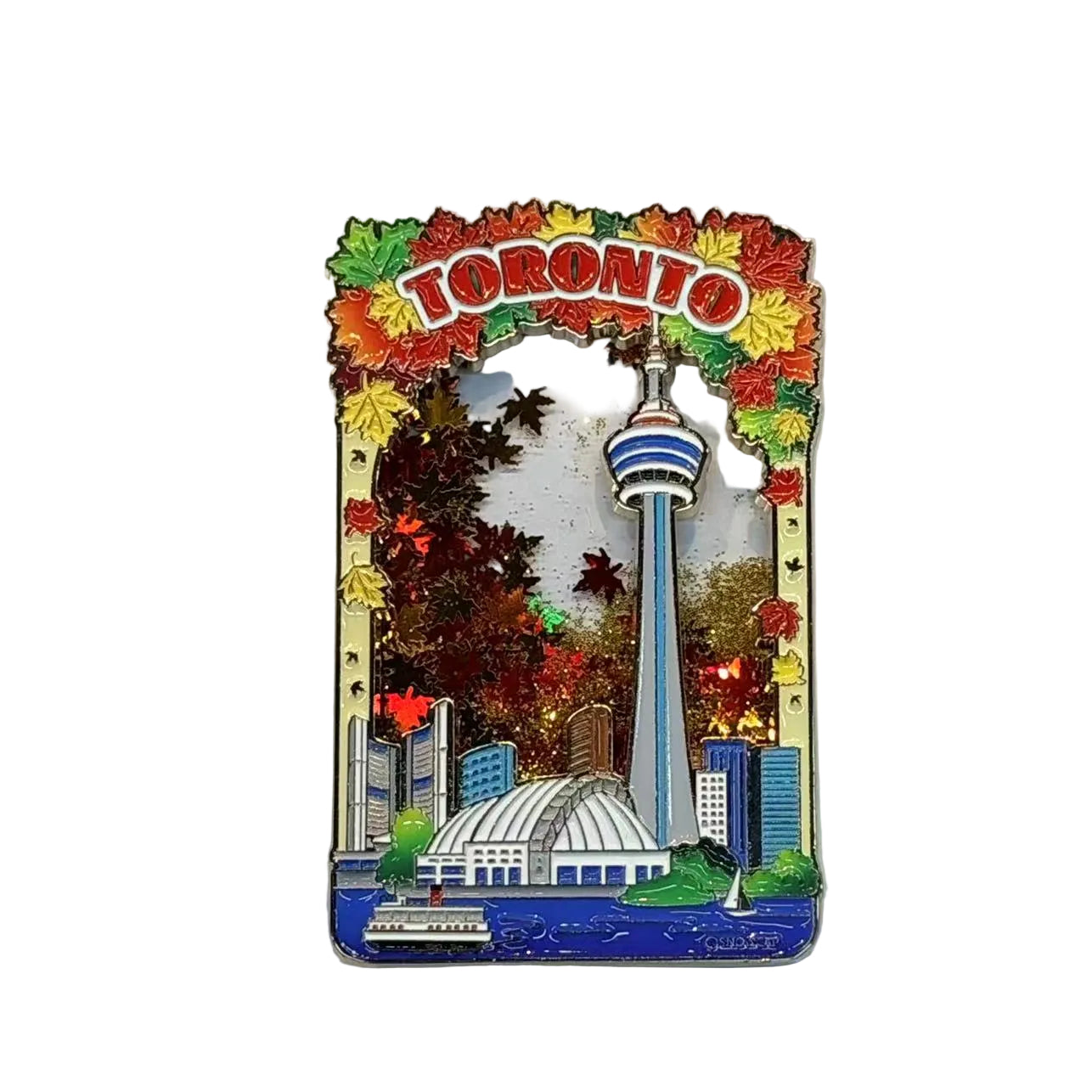 Toronto CN Tower & Rogers Centre Quicksand Magnet