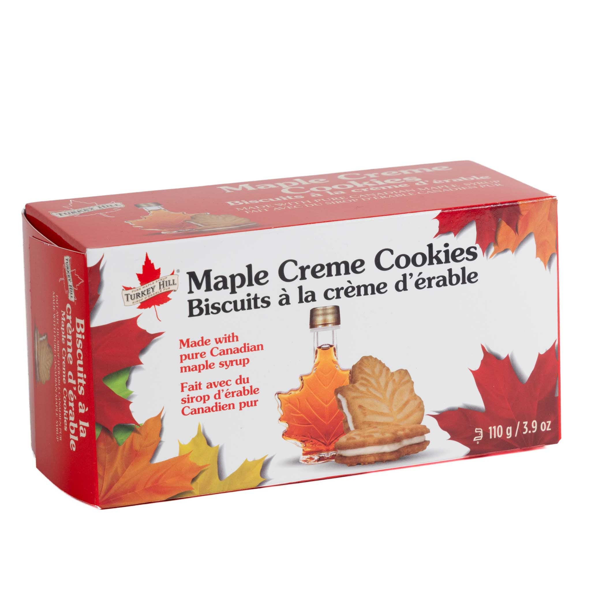 Turkey Hill Maple Cream Cookies - 110g made with Pure Canadian Maple Syrup