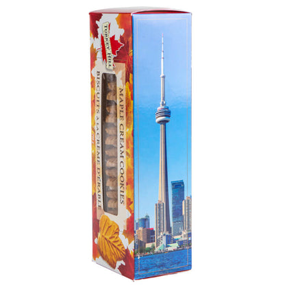 Turkey Hill Maple Cream Cookies - 200g with Pure Canadian Maple Syrup - CN Tower Edition