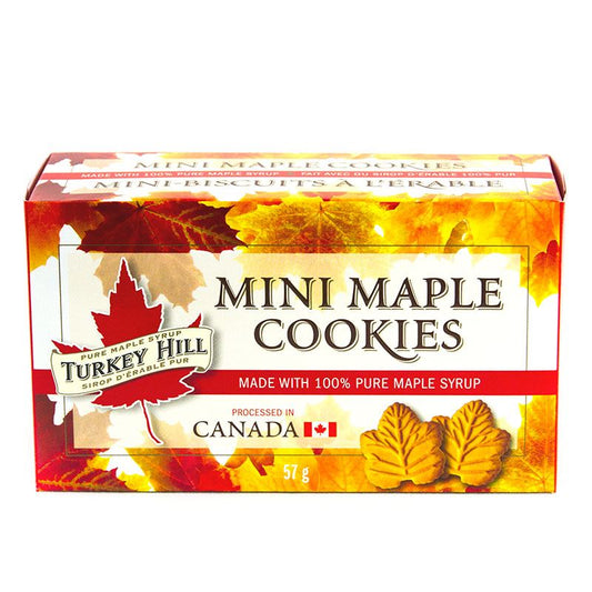 Turkey Hill Mini Maple Cookies 57g front view