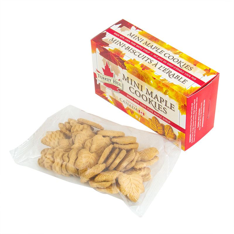 Turkey Hill Mini Maple Cookies 57g open view