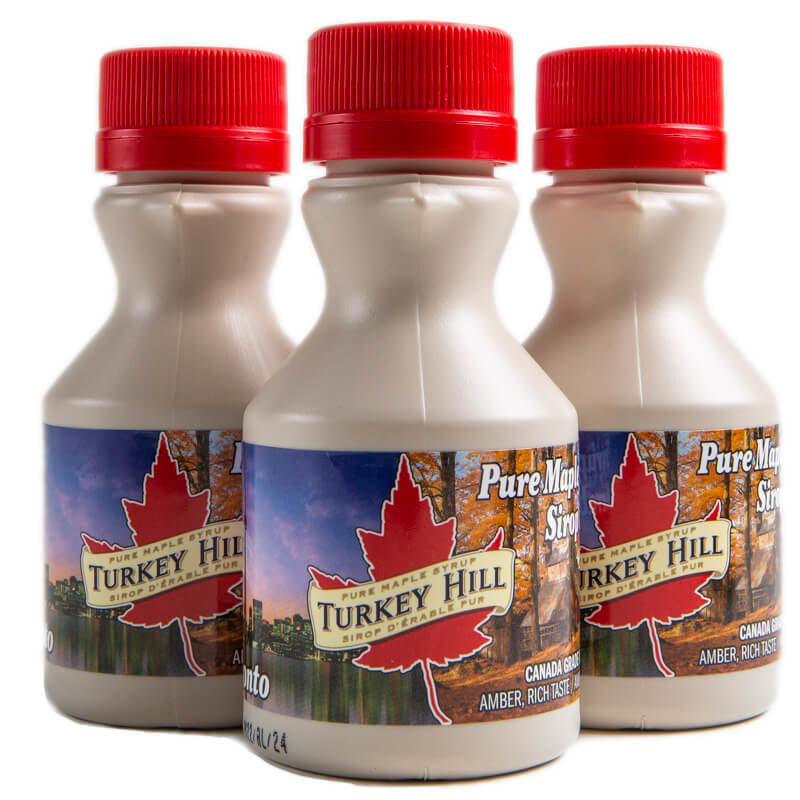 Quebec’s Pure Maple Syrup Canada Grade A Amber by Turkey Hill in Jug - 100ml x 3 Pack