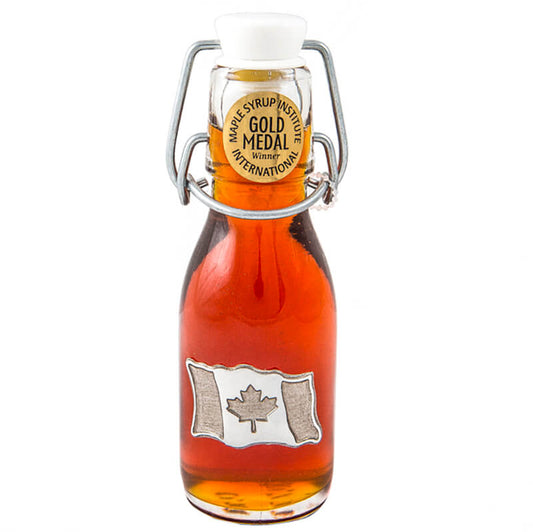 Turkey Hill Pure Maple Syrup - 125ml Canada Grade A Dark Robust Taste in Traditional Tin Can