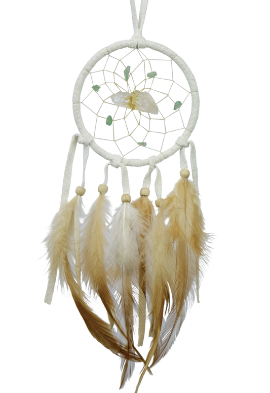 Vision Seeker Dream Catcher - White - 3"