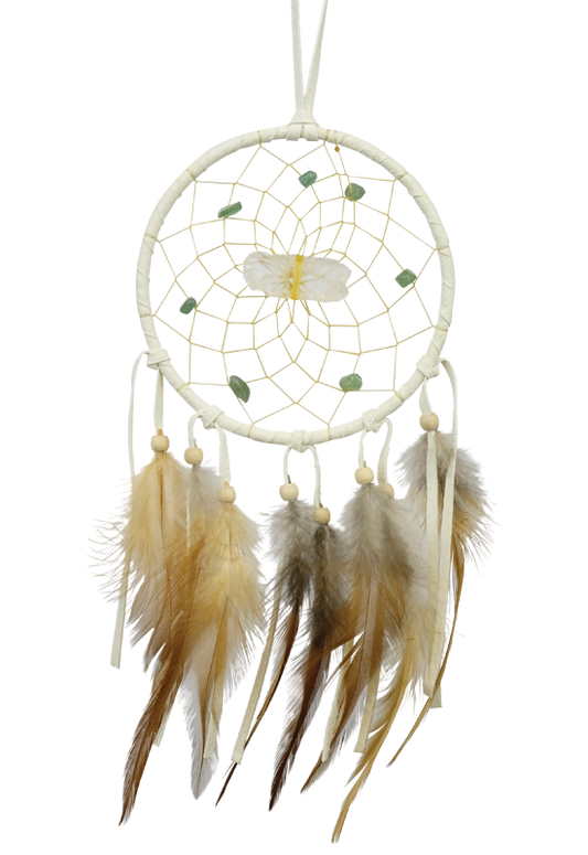 Vision Seeker Dream Catcher - White - 4"