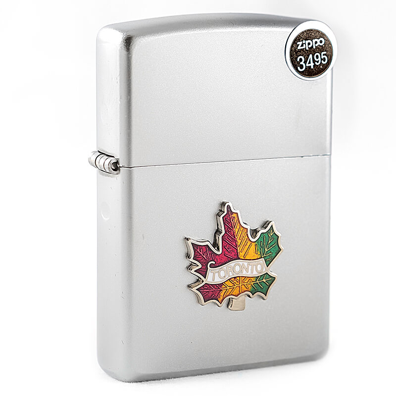 Zippo Toronto Color Leaf photo 2